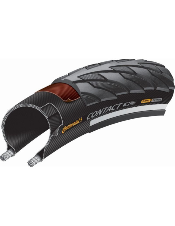 Pneu Continental CONTACT 26x1.75 Rígido...
