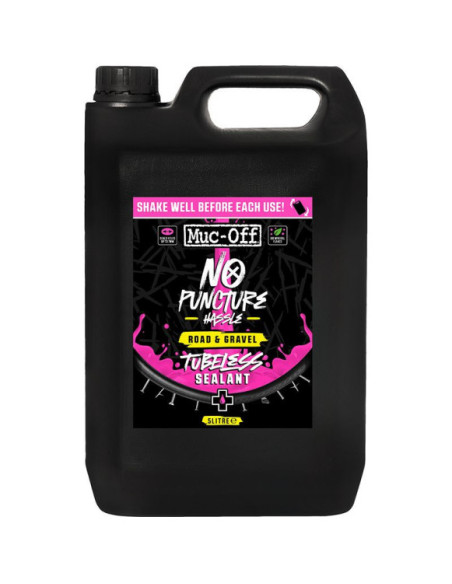Líquido Selante Tubeless Muc-Off Estrada/Gravel 5L Sela Furos 7mm