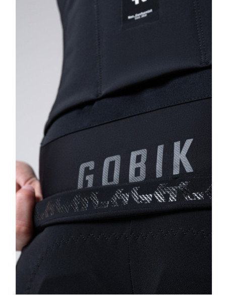Casaco de Ciclismo Manga Curta Gobik ENVY 2.0 Mulher JET BLACK