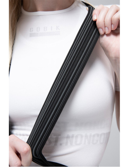 Calças de Ciclismo com Alças Gobik ABSOLUTE 7.0 Mulher TAPIOCA - K9