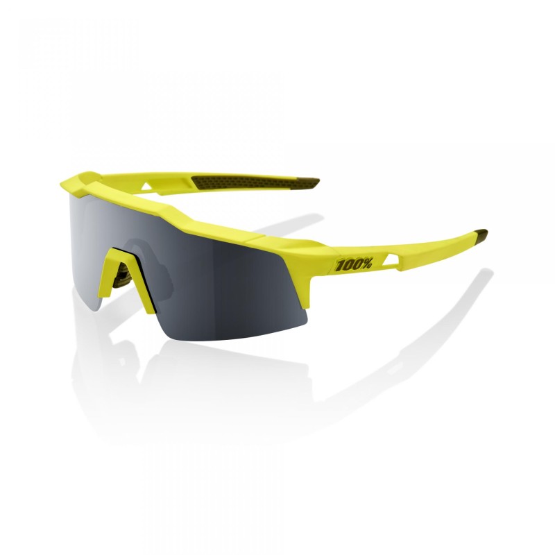 Óculos 100% Speedcraft SL - Amarelo, Lente Preto