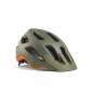 Capacete Bontrager Rally, WaveCel, BTT - Verde tropa/Laranja