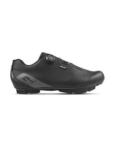 Sapatilhas MTB Gaerne G.TRAIL+ Wide Black para Ciclismo