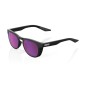 Óculos 100% Slent - Preto, Lentes Purple