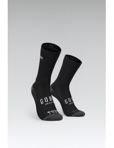Meias de Ciclismo Gobik IRO 2.0 Unissexo BLACK LOGO