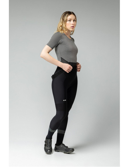 Camisola Interior Manga Curta Gobik CELL SKIN Mulher GREYBLACK