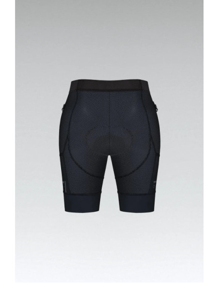 Calções de Ciclismo Gobik COMMANDER STRAPLESS Mulher BLACK - K6