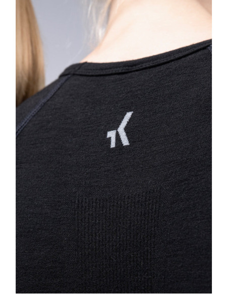 Camiseta Interior Manga Curta Gobik WINTER MERINO Mulher COAL