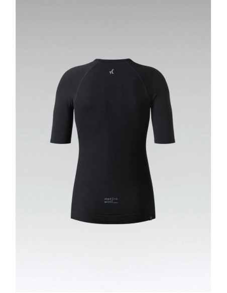 Camiseta Interior Manga Curta Gobik WINTER MERINO Mulher COAL