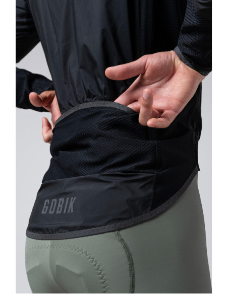 Casaco Gobik EXO 2.0 Unisexo ROYAL BLACK