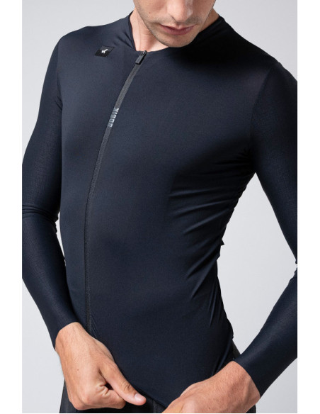Camisola de Ciclismo Manga Comprida Gobik AVALON Unisexo INK BLACK