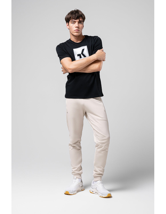 T-shirt Gobik OVERLINES 2.0 Unissexo JET BLACK