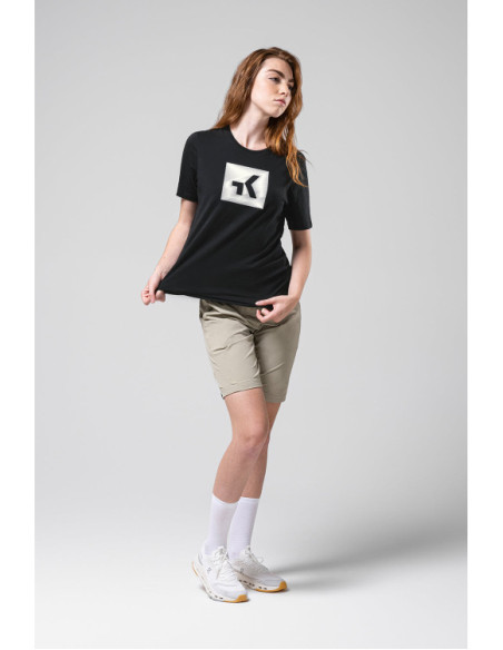 T-shirt Gobik OVERLINES 2.0 Unissexo JET BLACK