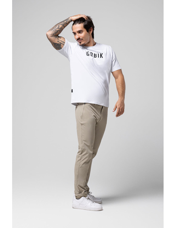 T-shirt Gobik NATIVE Unissexo WHITE