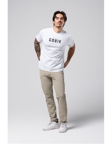 T-shirt Gobik NATIVE Unissexo WHITE