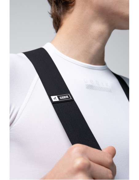 Calções de Ciclismo com Alças Gobik ARTIC STRIDE Homem TAPIOCA - K10