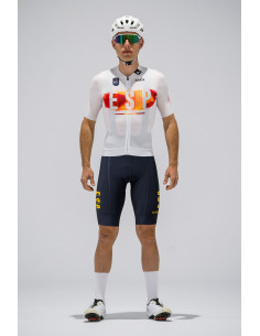 Camisola de Ciclismo Gobik CX PRO 4.0 Unissexo WHITE RFEC
