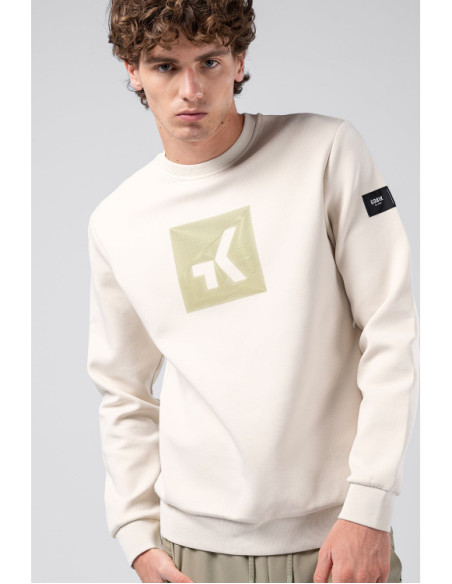 Sweatshirt Gobik HOVER Unisexo SUMMER SAND