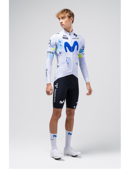 Camisola de Ciclismo Manga Comprida Gobik HYDER Homem MOVISTAR TEAM 26