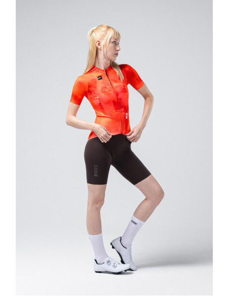 Camisola de Ciclismo Gobik STARK Mulher GERBERA