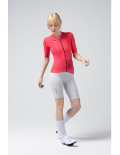 Camisola de Ciclismo Gobik CX SOLID Unissexo CERISE 2