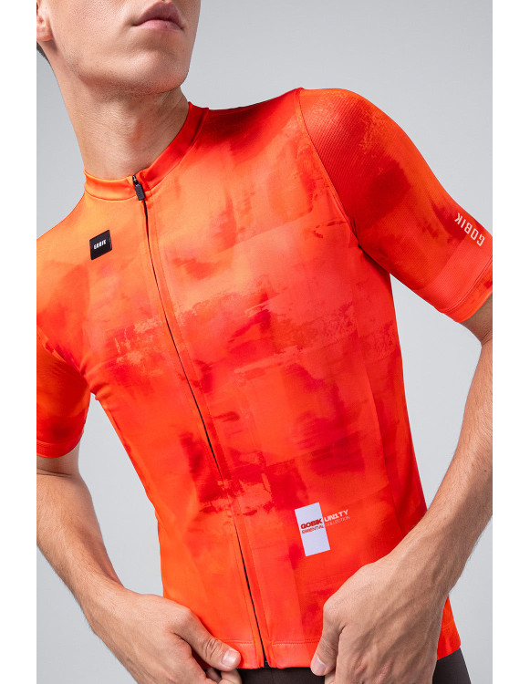 Camisola de Ciclismo Gobik STARK Homem GERBERA