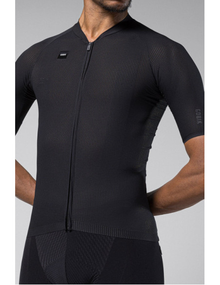 Camisola de Ciclismo Gobik PHANTOM Unisexo JET BLACK