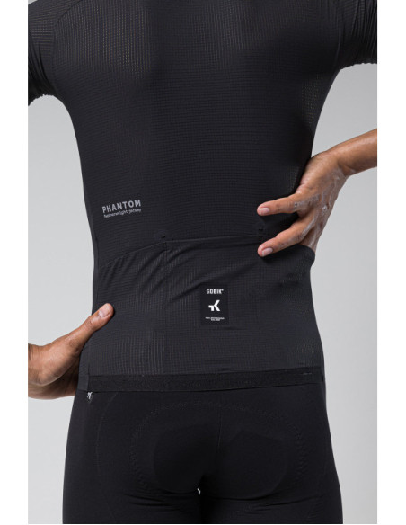 Camisola de Ciclismo Gobik PHANTOM Unisexo JET BLACK