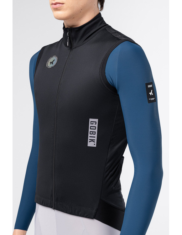 Colete de Ciclismo Gobik ENVY Homem JET BLACK