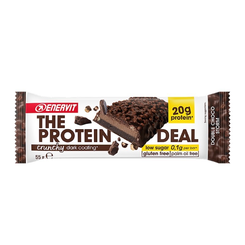 Barra Enervit Protein Chcocolate Duplo 55g