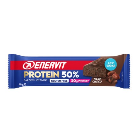 Barra Enervit Protein Chocolate Escuro 40g