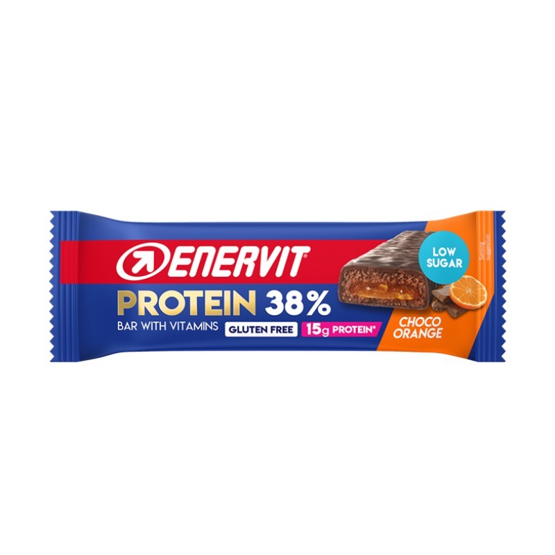 Barra Enervit Protein Chocolate e Laranja 40g