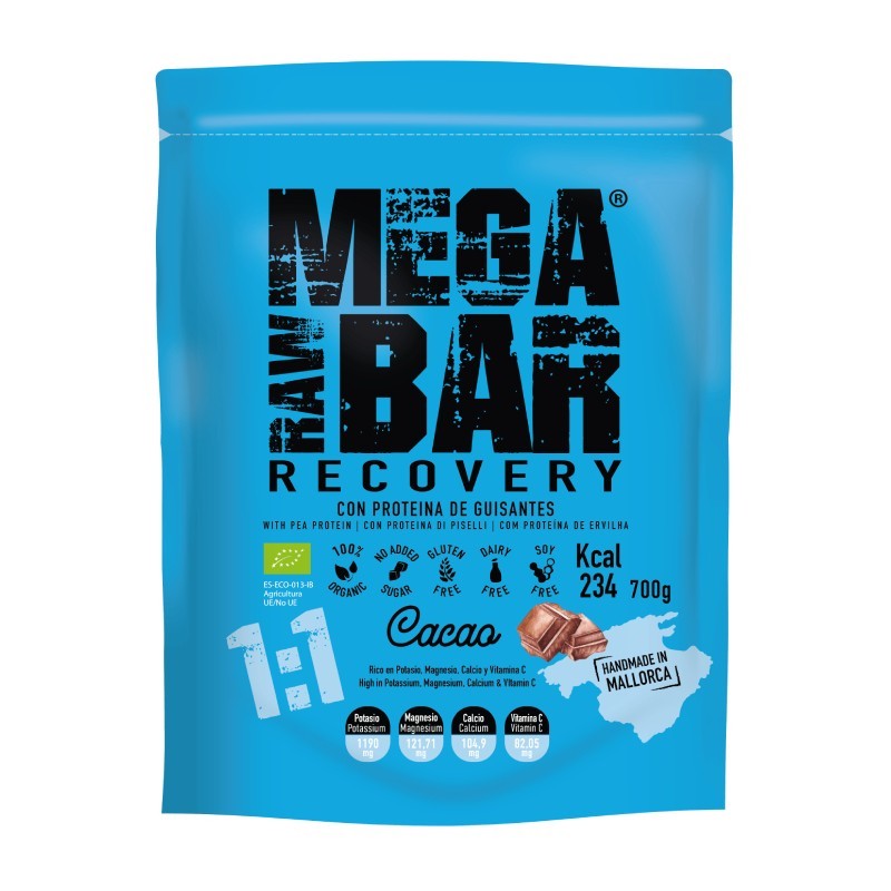 Recuperação MegaRawBar Cacau 700g