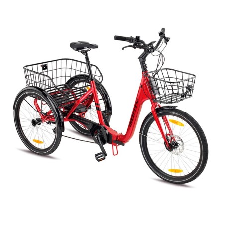 Bicicleta Elétrica de 3 Rodas Monty Rocket 24