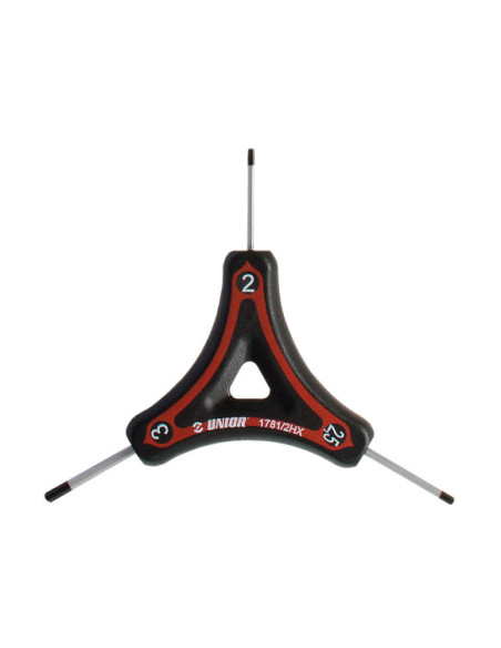 Ferramenta Unior Y-Wrench Allen 4, 5, 6mm