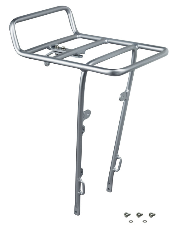 Porta-bagagens Electra Loft GO! Dianteiro Prateado