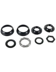 Eixo Pedaleiro VP COMPONENTS 9-Peças Aço Preto 2
