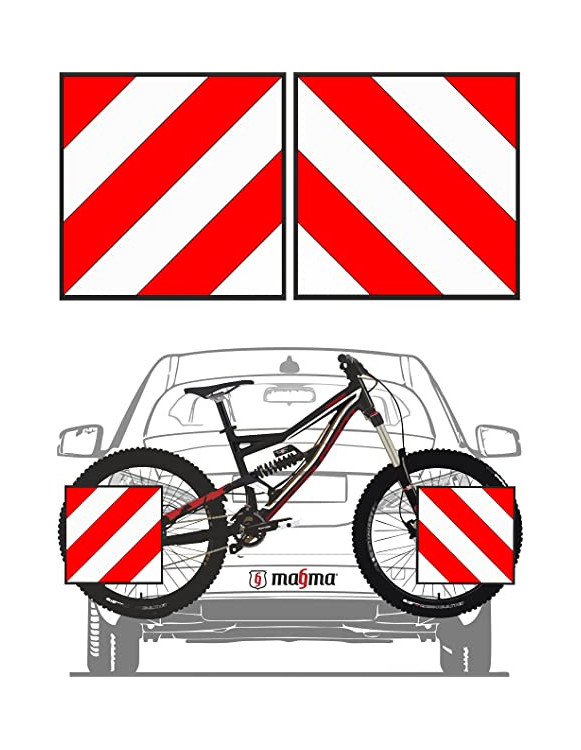 Placa Sinalização V20 Transporte Magma6 ABS