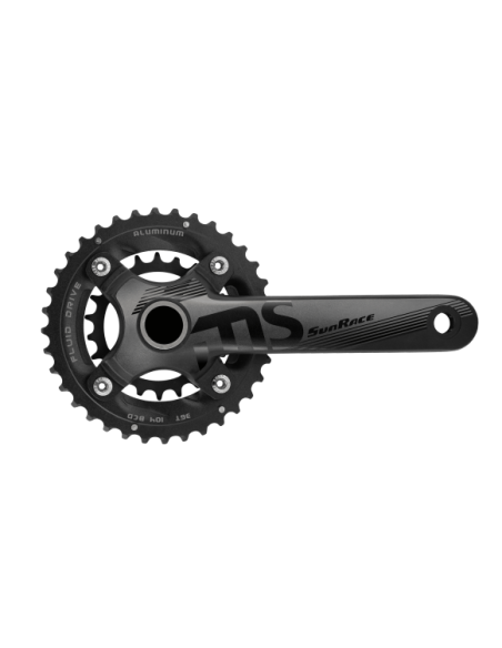Pedaleiro Sunrace FCMS66 10V 36/22T