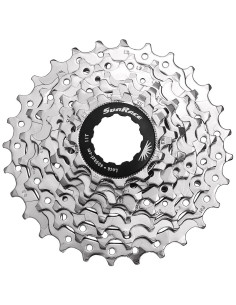 Cassete SunRace CSR86 8V 11-28 Niquel para Bicicleta