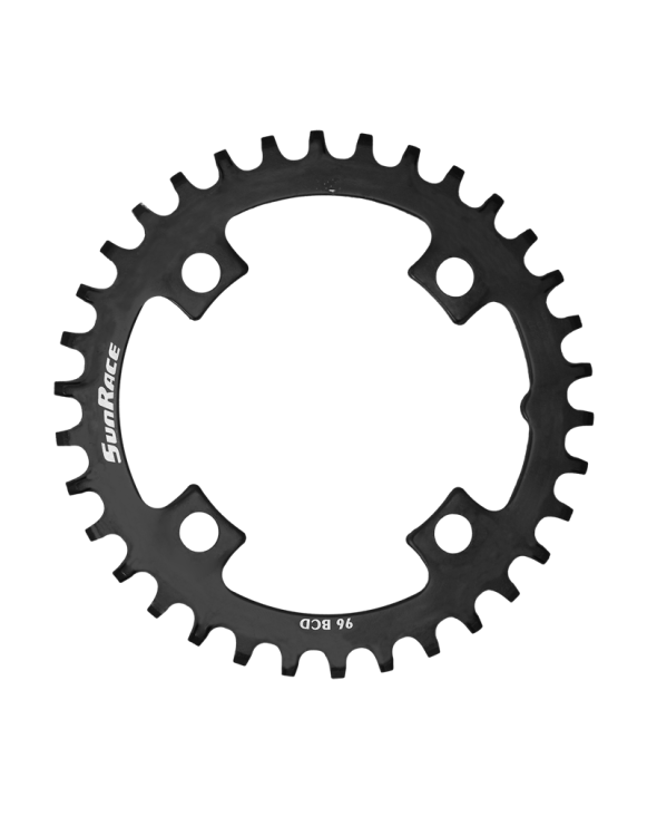 Prato SunRace CRMX00 40T BCD 96 Alumínio Negro