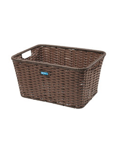 Cesta para Bicicleta BRN Ecopelle 42.5x31x22cm Castanha