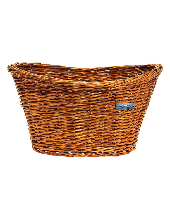 Cesta de Bicicleta BRN Retro Mimbre Natural
