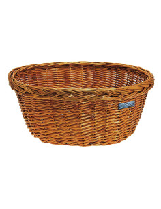 Cesta de Bicicleta BRN Olanda Vime Natural Clássica