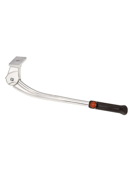 Cavalete Lateral BRN Regulável Prata 20-28