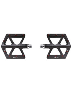 Pedais BRN Carbon Kite Negro/Rosa