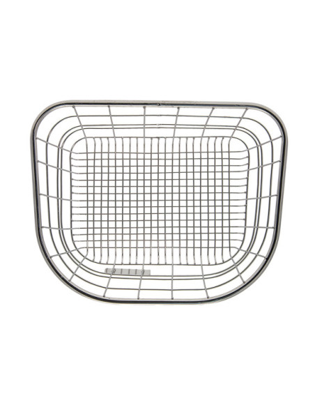 Cesta de Bicicleta BRN Metal Inox Dianteira