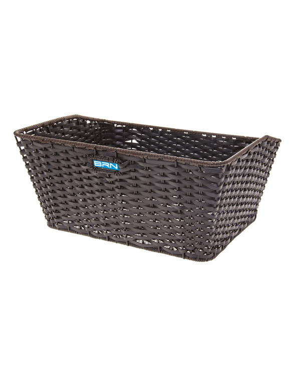 Cesta de Bicicleta BRN Vintage Retangular Preta