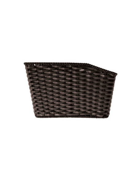 Cesta de Bicicleta BRN Vintage Retangular Preta