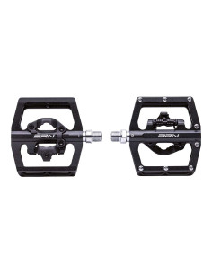 Pedais BRN Flat Dual Function Preto